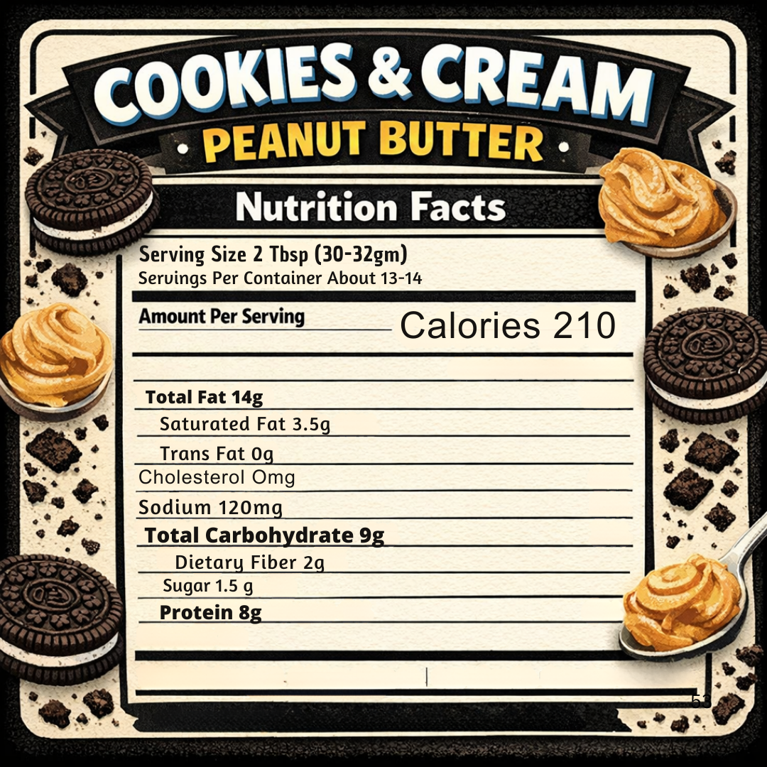 Bodymechaniq - Cookies and Cream Peanut Butter