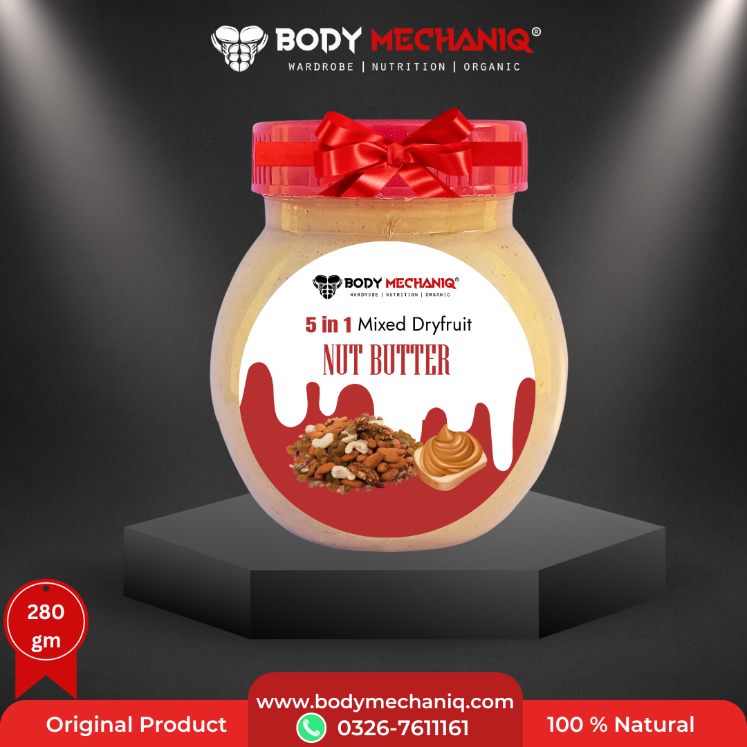 Bodymechaniq - 5 in 1 Mixed Dry Fruit Nut Butter