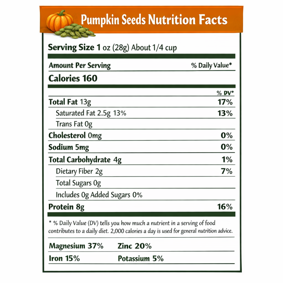 Bodymechaniq Organic Pumpkin Seeds - Premium High Quality