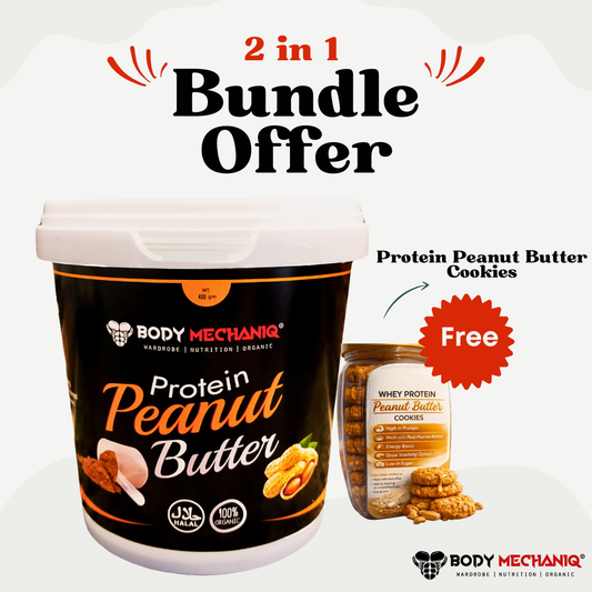 Bodymechaniq - Whey Protein Peanut Butter & Protein Cookies