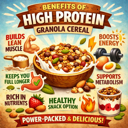 Bodymechaniq - High Protein Granola Cereal