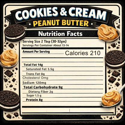 Bodymechaniq - Cookies and Cream Peanut Butter