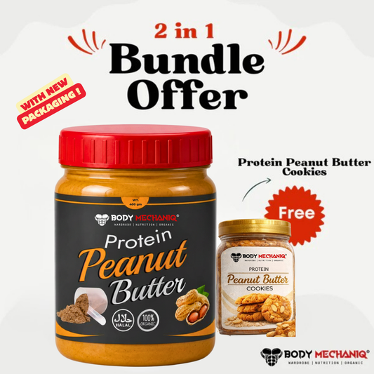 Bodymechaniq - Whey Protein Peanut Butter & Protein Cookies