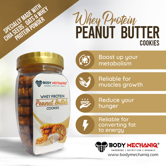 Bodymechaniq - Whey Protein Peanut Butter Cookies