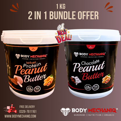 Bodymechaniq - Protein & Chocolate Peanut Butter