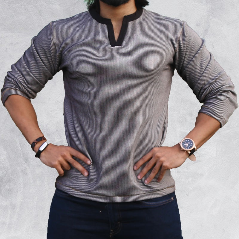 Bodymechaniq - Interlock V neck shirts