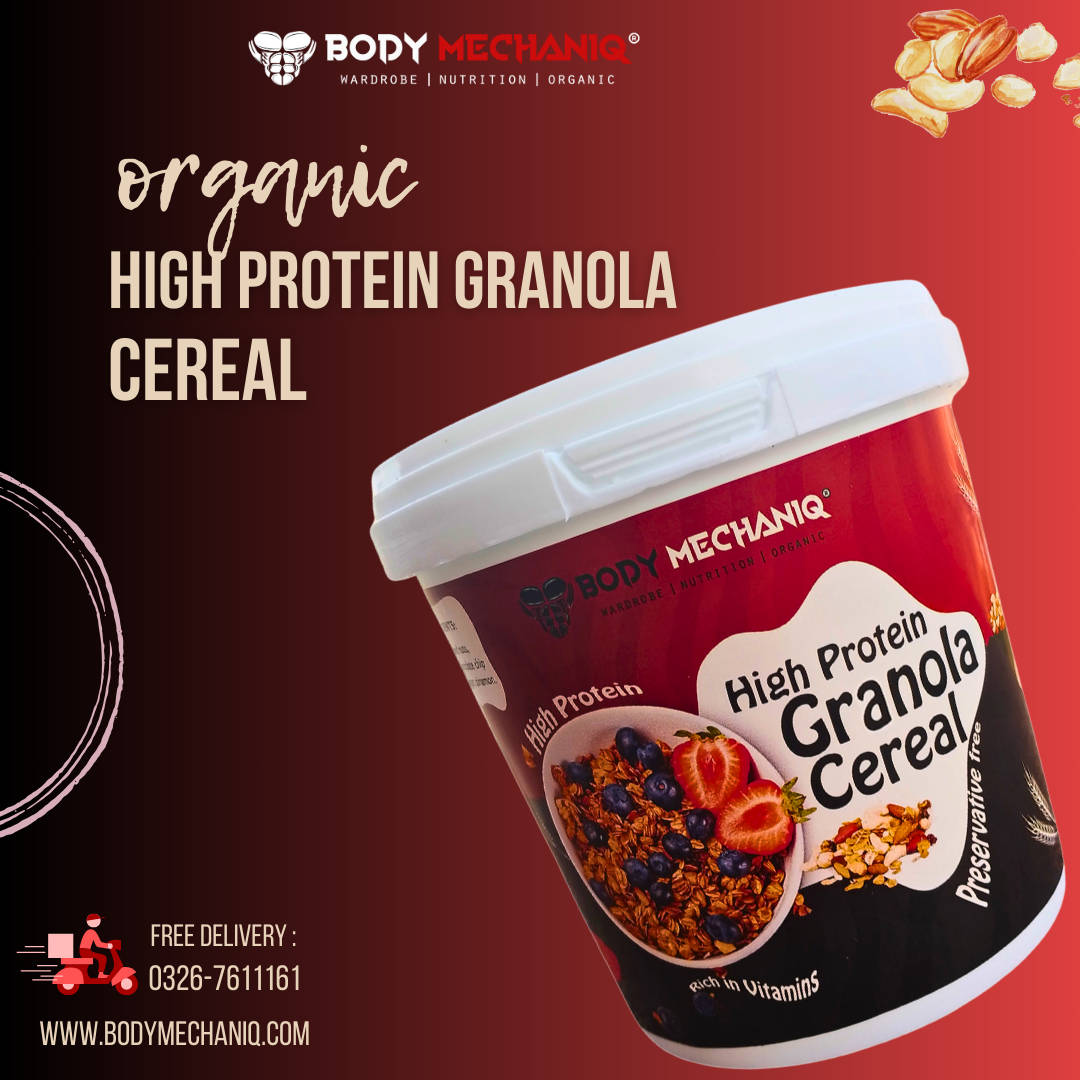 Bodymechaniq - High Protein Granola Cereal