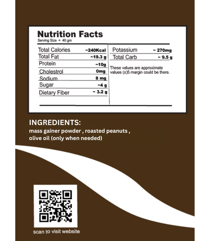 Bodymechaniq - Weight Gainer Nut Butter