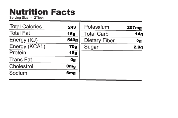 Bodymechaniq - Weight Gainer Nut Butter