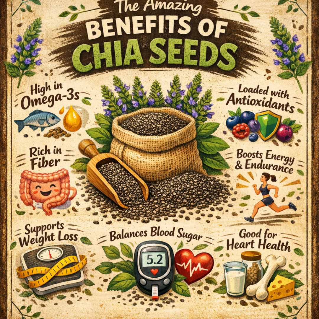 Bodymechaniq Organic Chia Seeds - Premium High Quality