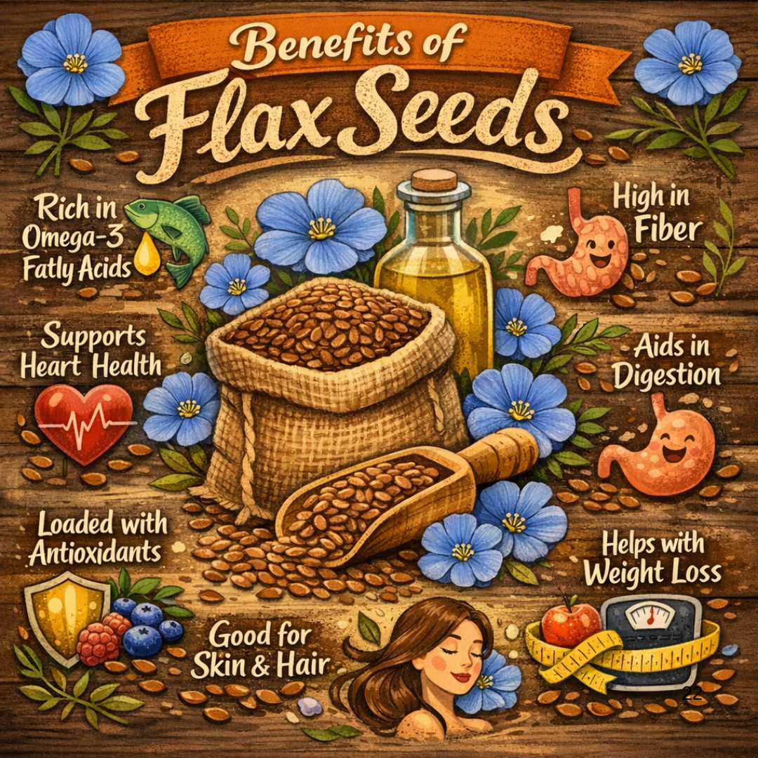 Bodymechaniq Organic Flaxseeds - Premium High Quality